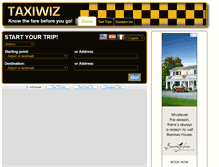 Tablet Screenshot of boston.taxiwiz.com
